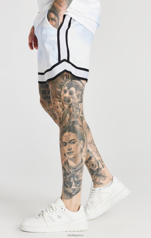 SikSilk έξυπνο σορτς με λευκή ταινία άνδρες ενδύματα 48N8Z596
