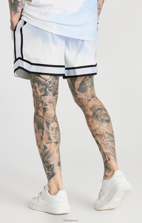 SikSilk έξυπνο σορτς με λευκή ταινία άνδρες ενδύματα 48N8Z596