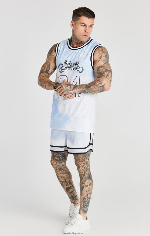 SikSilk έξυπνο σορτς με λευκή ταινία άνδρες ενδύματα 48N8Z596