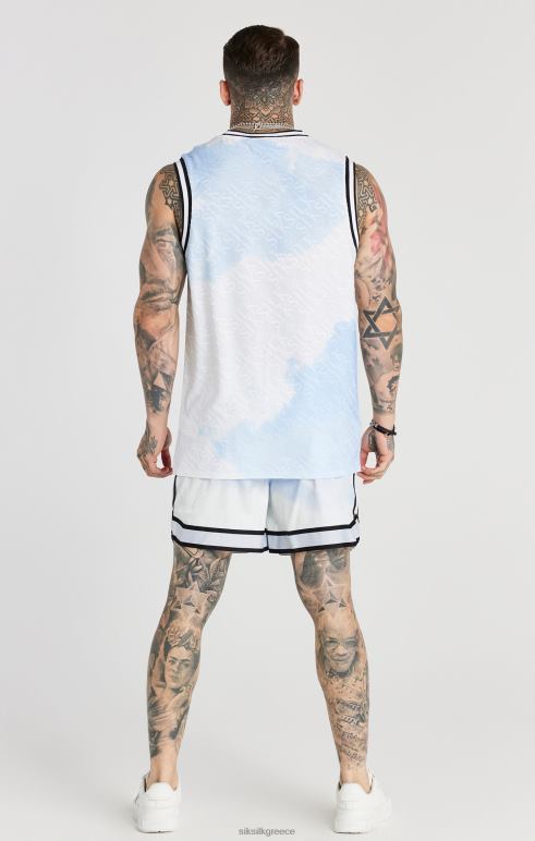 SikSilk έξυπνο σορτς με λευκή ταινία άνδρες ενδύματα 48N8Z596
