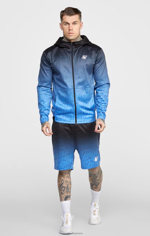 SikSilk μαύρο λογότυπο ξεθωριάζει σύντομο άνδρες ενδύματα 48N8Z608