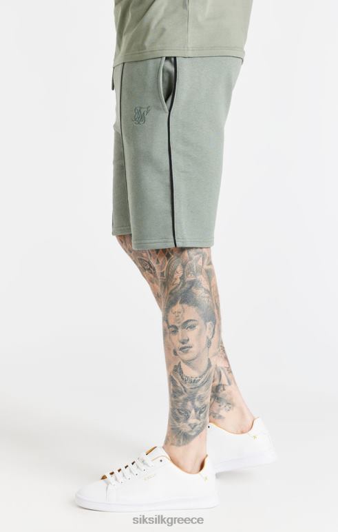 SikSilk χακί έξυπνο κοντό άνδρες ενδύματα 48N8Z612