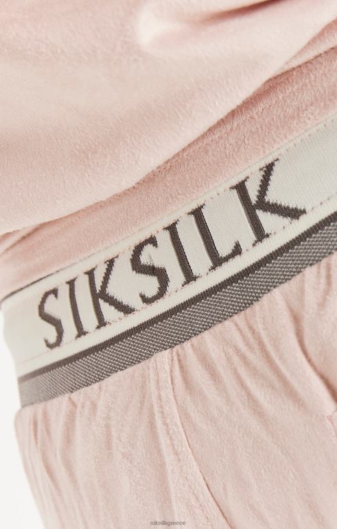 SikSilk ελαστικό σουέτ cargo σορτς - ροζ άνδρες ενδύματα 48N8Z579