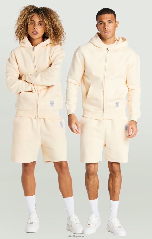 SikSilk taupe foundation jogger κοντό άνδρες ενδύματα 48N8Z605