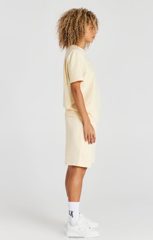 SikSilk taupe foundation jogger κοντό άνδρες ενδύματα 48N8Z605