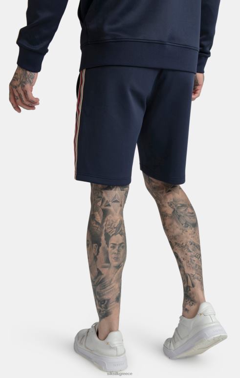 SikSilk x messi navy χαλαρή εφαρμογή κοντά άνδρες ενδύματα 48N8Z603