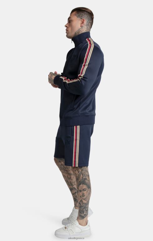 SikSilk x messi navy χαλαρή εφαρμογή κοντά άνδρες ενδύματα 48N8Z603
