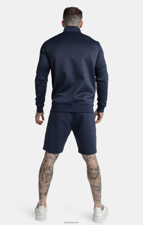 SikSilk x messi navy χαλαρή εφαρμογή κοντά άνδρες ενδύματα 48N8Z603