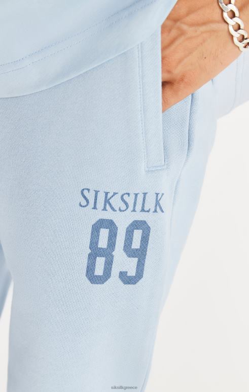 SikSilk μπλε χαλαρή εφαρμογή μανσέτα jogger άνδρες ενδύματα 48N8Z536