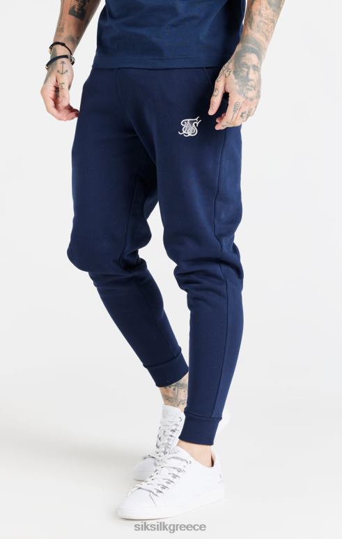 SikSilk ναυτικό απαραίτητο εφαρμοστό jogger άνδρες ενδύματα 48N8Z539