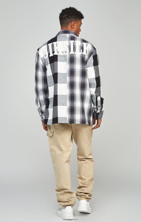 SikSilk εκρού ίσια εφαρμογή ξυλουργικό τζιν άνδρες ενδύματα 48N8Z555