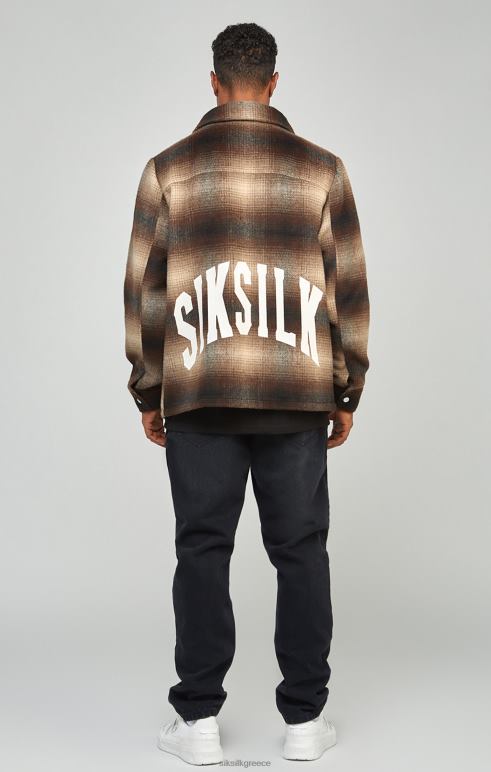 SikSilk μαύρο τζιν τζιν σε ίσια κοπή άνδρες ενδύματα 48N8Z560