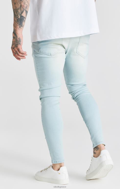 SikSilk γαλάζιο απαραίτητο skinny jean άνδρες ενδύματα 48N8Z552