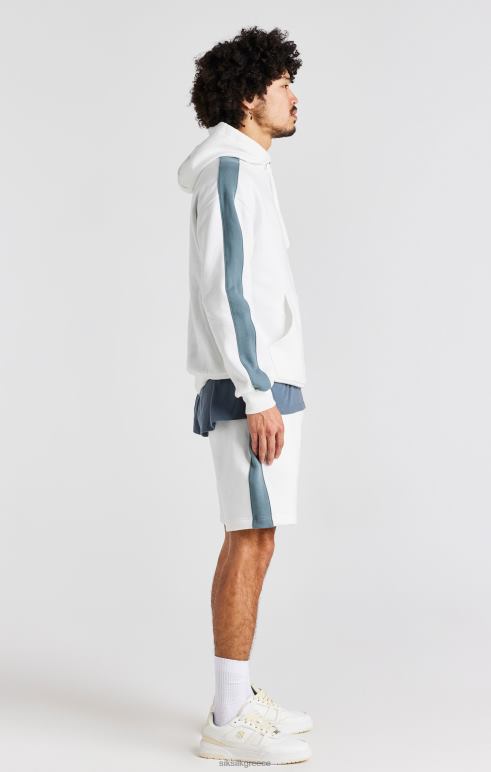 SikSilk κουκούλα μεγάλου μεγέθους σε λευκό τριαντάφυλλο άνδρες ενδύματα 48N8Z433