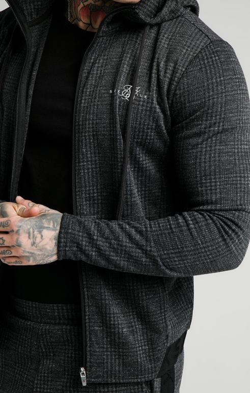 SikSilk τονικό έλεγχο ευκινησίας φερμουάρ μέσα από hoodie - γκρι άνδρες ενδύματα 48N8Z451