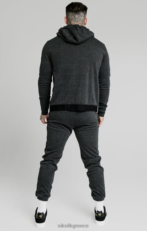 SikSilk τονικό έλεγχο ευκινησίας φερμουάρ μέσα από hoodie - γκρι άνδρες ενδύματα 48N8Z451