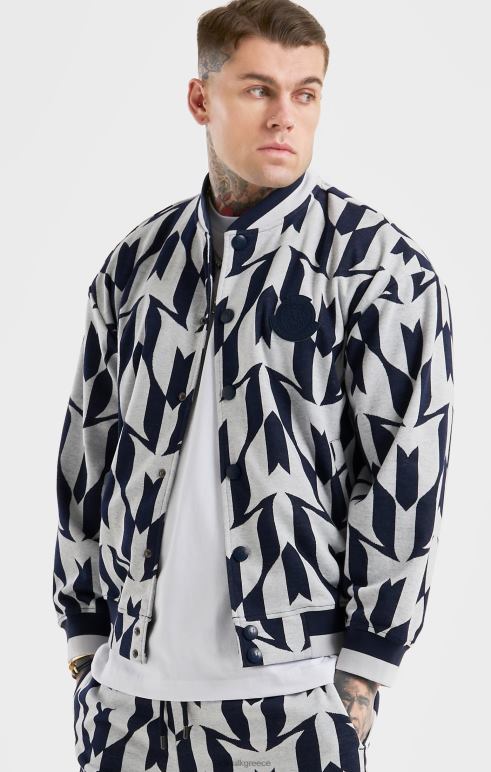 SikSilk x βομβαρδιστικό μονόγραμμα του ναυτικού Messi άνδρες ενδύματα 48N8Z498